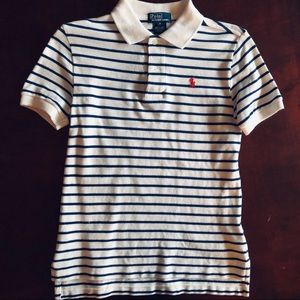 Ralph Lauren size 7 striped polo shirt